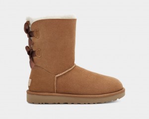 Ugg Bailey Bow II Women's Boots Brown | BLXPAKJ-40