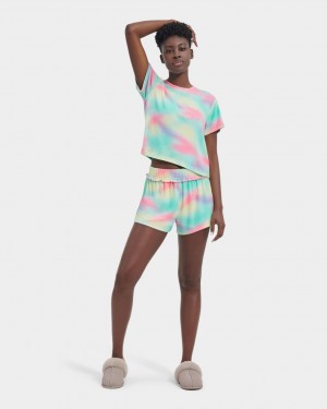 Ugg Aniyah Set Women's Sleepwear Multicolor | DXIPEJW-91