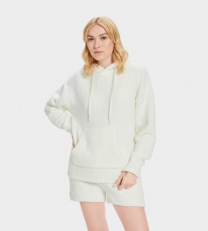 Ugg Asala Women's Hoodie Cream | QDUIOHF-97