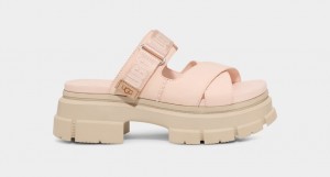 Ugg Ashton Women's Slides Beige | FVMJGDX-39