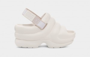 Ugg Aww Yeah Women's Sandals White | CVAOBEN-96