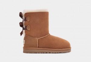 Ugg Bailey Bow II Kids' Boots Brown | AVXLOEG-76