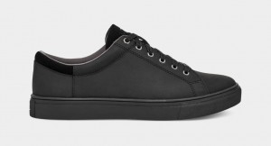 Ugg Baysider Low Weather Men's Sneakers Black | PWRNDSG-85