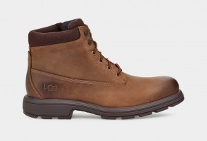 Ugg Biltmore Mid Plain Toe Men's Boots Brown | NLXFEZH-68