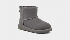 Ugg Classic II Mini Kids' Boots Grey | DJELSIM-74