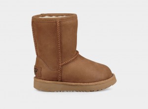 Ugg Classic II Weather Kids' Boots Brown | AZBCKXD-51