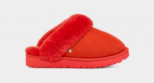 Ugg Classic II Women's Slippers Red | CFYWORP-03