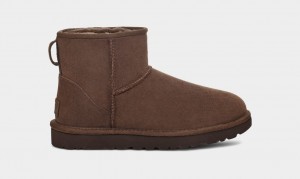 Ugg Classic Mini II Women's Boots Brown | KZEPFIV-89