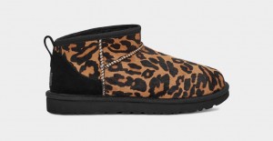 Ugg Classic Ultra Miniher Women's Boots Leopard | HFTYEOJ-98
