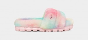 Ugg Cozetta Watercolors Women's Slides Multicolor | LFRDAUE-40