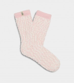 Ugg Cozy Chenille Women's Socks Pink | BTYSIAK-19