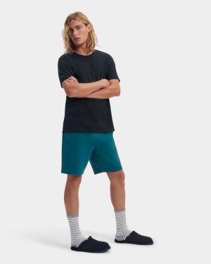 Ugg Darian Set Men's Sleepwear Black / Blue | BJQDITW-65