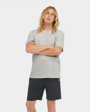 Ugg Darian Set Men's Sleepwear Grey / Black | JXKPSQD-24