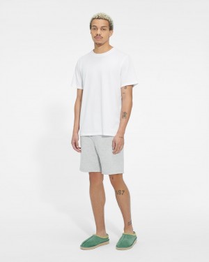 Ugg Darian Set Men's Sleepwear White / Grey | XYGSLQA-94