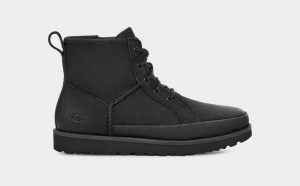 Ugg Deconstructed Lace Women's Boots Black | EQYVOXG-64