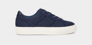 Ugg Dinale Women's Sneakers Navy | SALIRHU-63