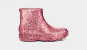 Ugg Drizlita Glitter Kids' Boots Pink | ZKBEQJR-50