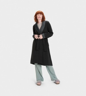 Ugg Duffield II Women's Sleepwear Black | WJXKBFL-89