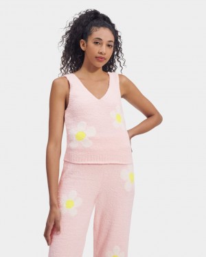 Ugg Dulcie Knit Women's Tops Pink | CTVWOIJ-92