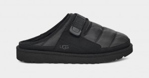 Ugg Dune LTA Men's Slippers Black | KUADBPM-91