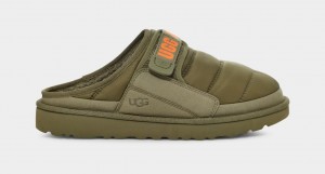 Ugg Dune LTA Men's Slippers Green / Orange | KLGJYTR-58