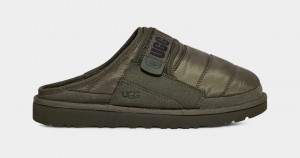 Ugg Dune LTA Men's Slippers Olive | YJQHLNV-58