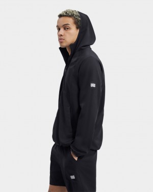 Ugg Edison Men's Sweatshirt Black | VWECDAU-90