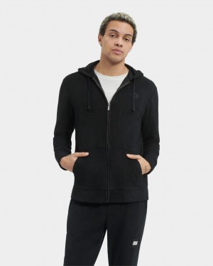 Ugg Edmond Men's Sweatshirt Black | OJWNUPV-03