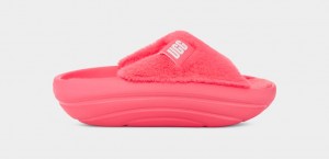 Ugg FoamOplush Women's Slides Coral | DYRQTAH-16
