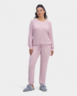 Ugg Gable Set Women's Sleepwear Pink / Multicolor | QXMLATK-97