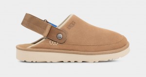 Ugg Goldencoast Men's Sandals Brown | QZBPTOJ-84