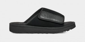 Ugg Goldencoast Men's Slides Black | OKDJTSB-27