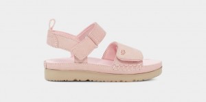 Ugg Goldenstar Kids' Sandals Pink | ADEGJXQ-34