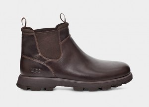 Ugg Hillmont Men's Chelsea Boots Brown | HIBPSTR-12