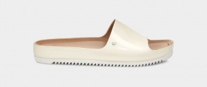 Ugg Jane Patent Women's Slides White | ZPVXTGH-21