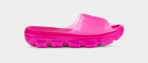 Ugg Jella Clear Women's Slides Pink | BMJSTAW-92