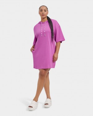 Ugg Kassey Hooded T Women's Dress Pink | UMHGBKO-27