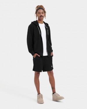 Ugg Kendrix FL Men's Shorts Black | LMRJHAE-72