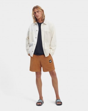 Ugg Kendrix FL Men's Shorts Brown | EXHYGQS-96