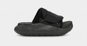 Ugg LA Cloud Women's Slides Black | YMWTVND-29