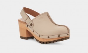 Ugg Lanni Women's Clogs Brown | IEBYLAS-12