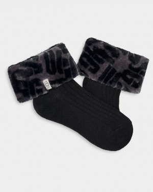 Ugg Lita II Women's Socks Black | OSABZMI-47
