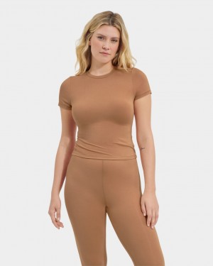 Ugg Miriam Baby Women's Tops Khaki | NBPXRLD-46