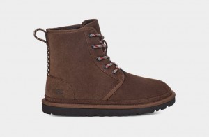 Ugg Neumel High Heritage Women's Boots Brown | OIGSJQR-72