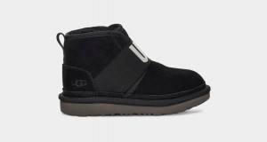 Ugg Neumel II Graphic Kids' Boots Black | PBMKGLQ-87