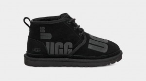 Ugg Neumel Scatter Graphic Women's Boots Black | XONILGK-54