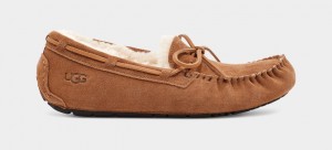 Ugg Olsen Men's Moccasins Brown | WGAMVYI-09