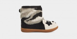 Ugg Panda Stuffie Kids' Boots Black | SAGIHKT-91