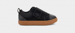 Ugg Rennon Low Kids' Sneakers Black | TSABMVF-19