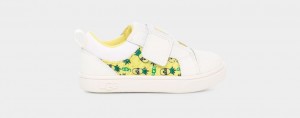 Ugg Rennon Low Pineapple Stuffie Kids' Sneakers White | XTYEBRZ-76